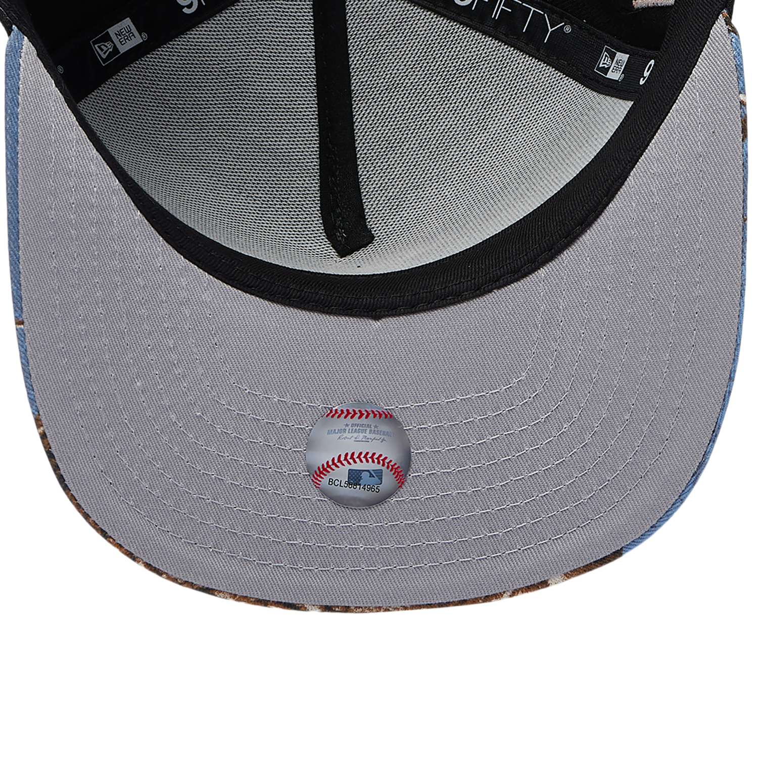 New Era Dodgers 950AF RealTree Blue Cap - Men's - Black/Realtree Camo
