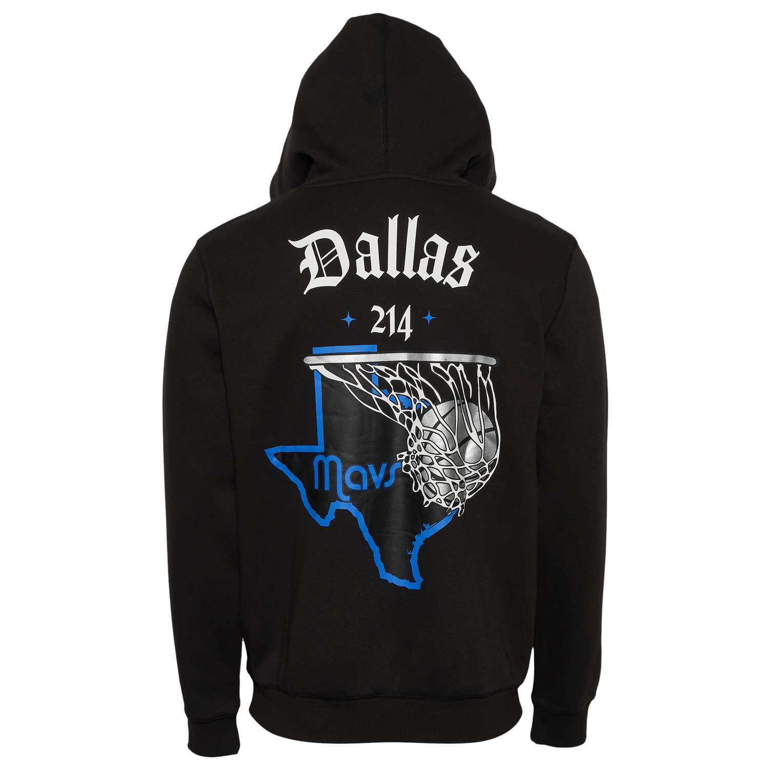 New Era Mavericks Pullover Hoodie - Men's - Black
