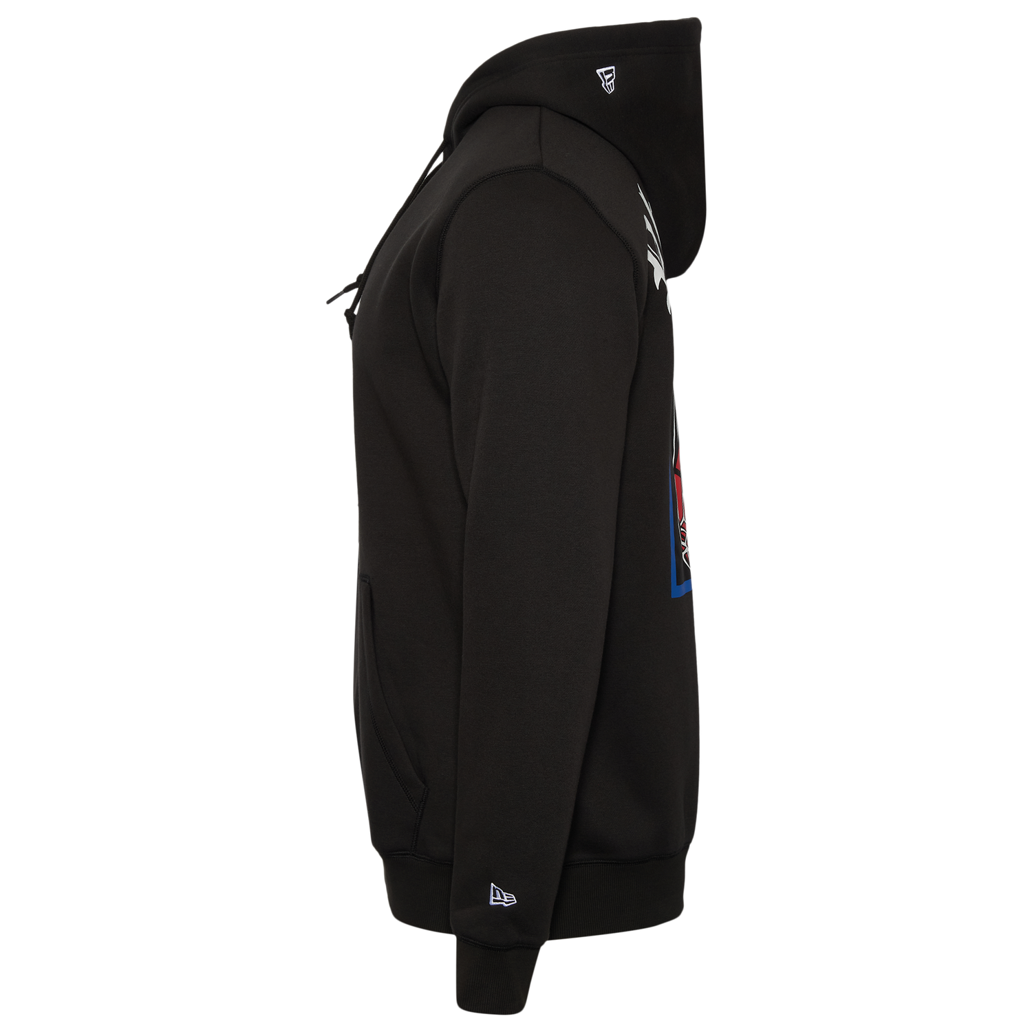 New Era 76ers Pullover Hoodie - Men's - Black