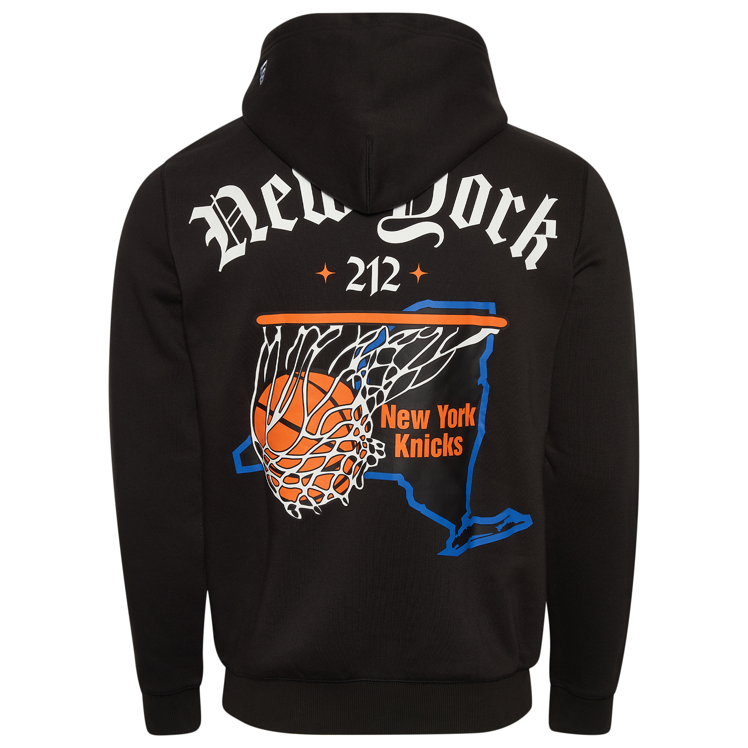 New Era Knicks Pullover Hoodie - Men's - Black