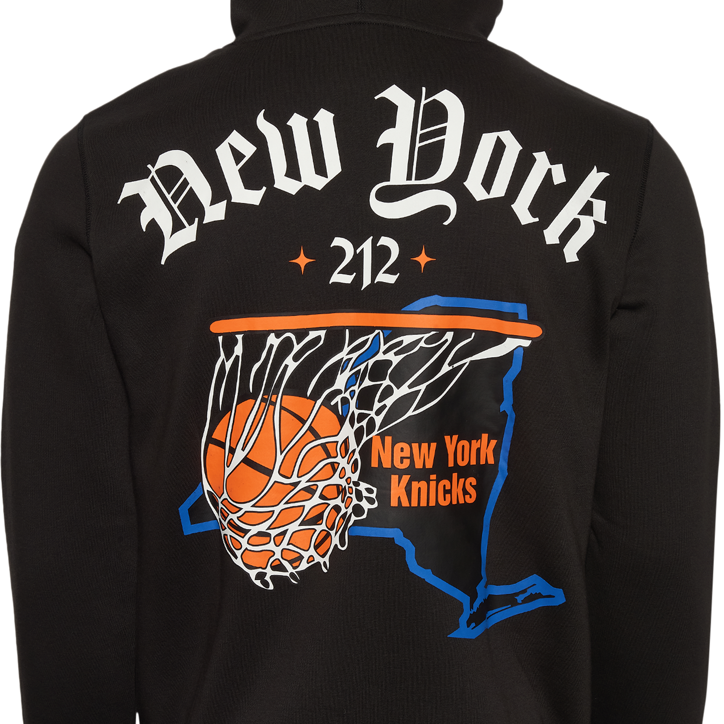 New Era Knicks Pullover Hoodie - Men's - Black