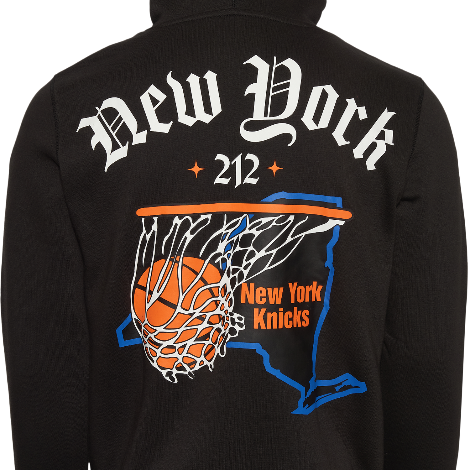 New Era Knicks Pullover Hoodie - Men's - Black