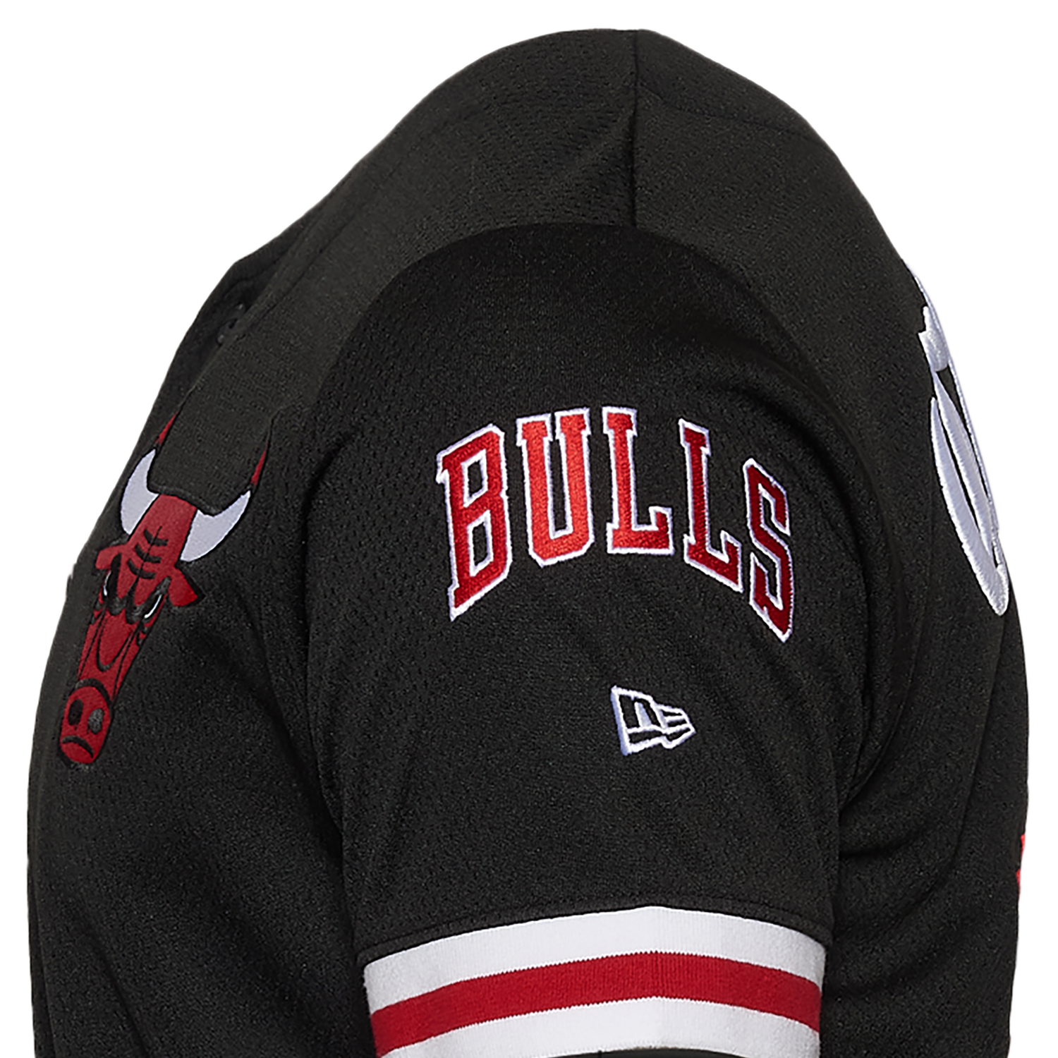 New Era Bulls Custom Jersey - Men's - Black