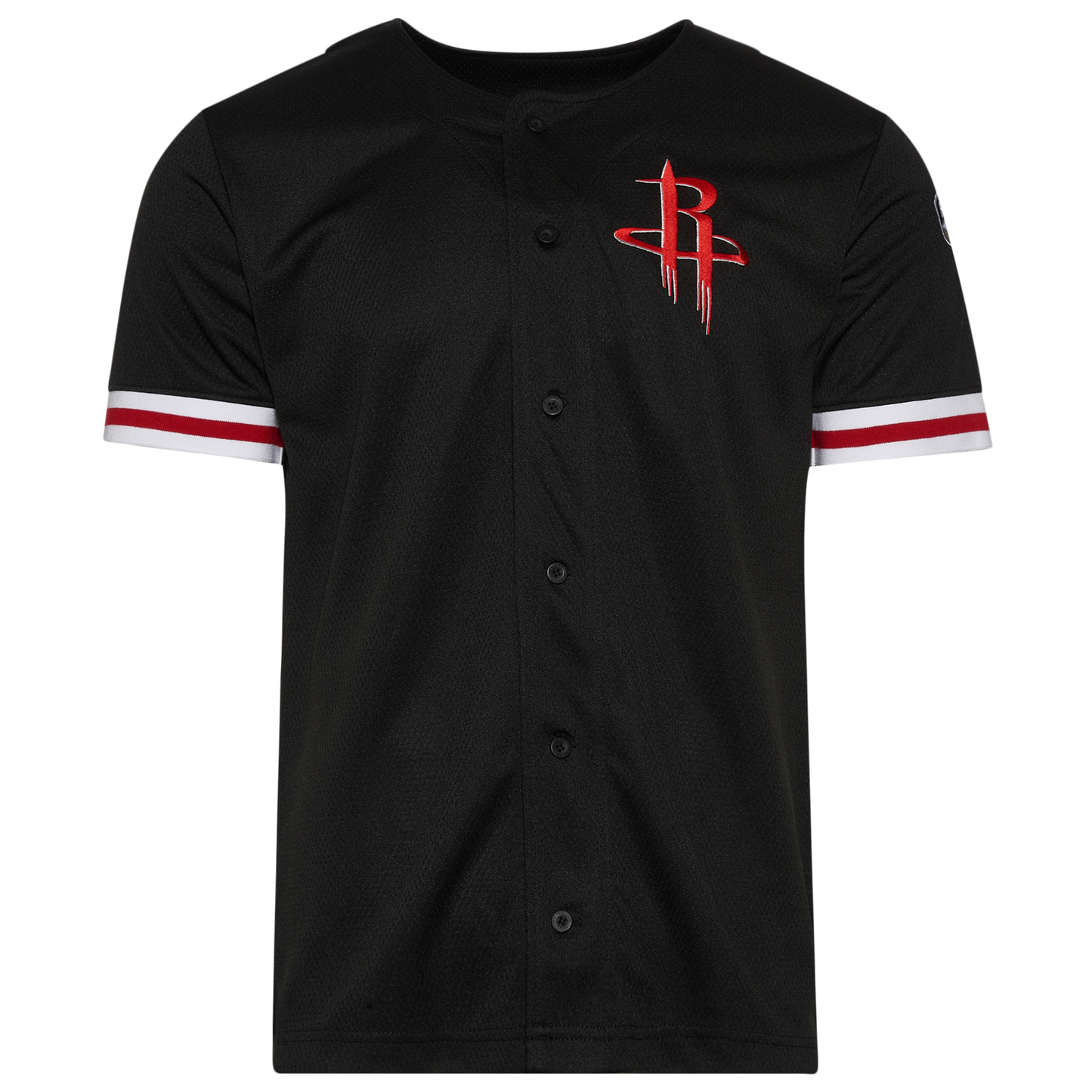 New Era Rockets Custom Jersey - Men's - Black