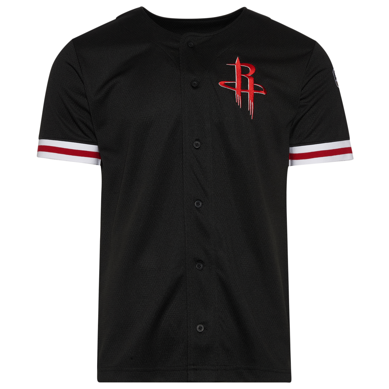 New Era Rockets Custom Jersey - Men's - Black