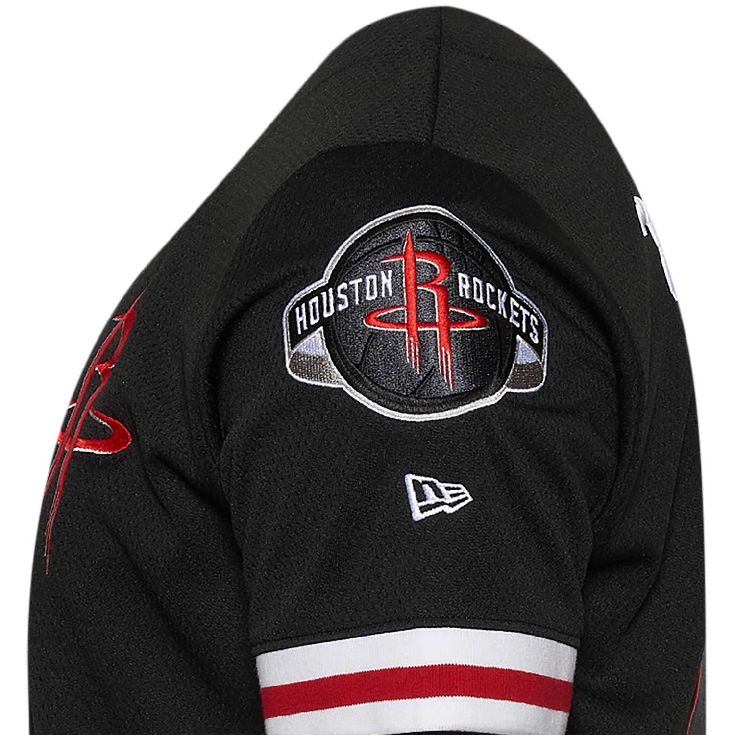 New Era Rockets Custom Jersey - Men's - Black