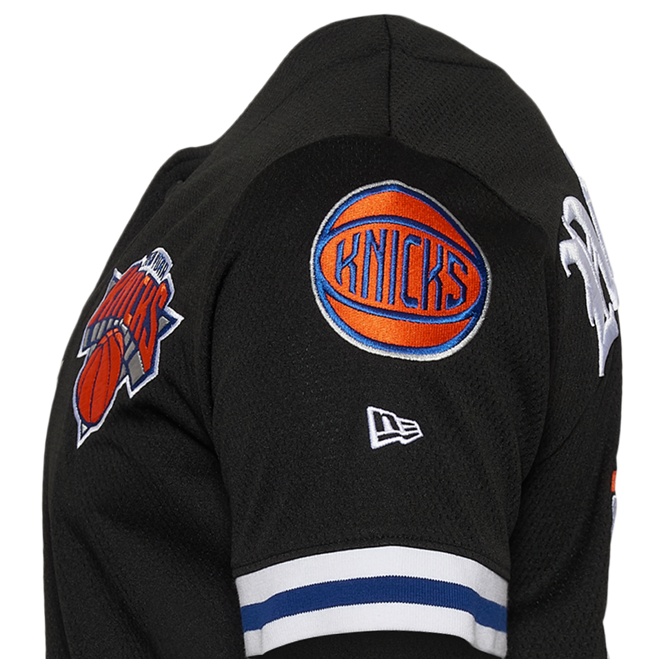 New Era Knicks Custom Jersey - Men's - Black