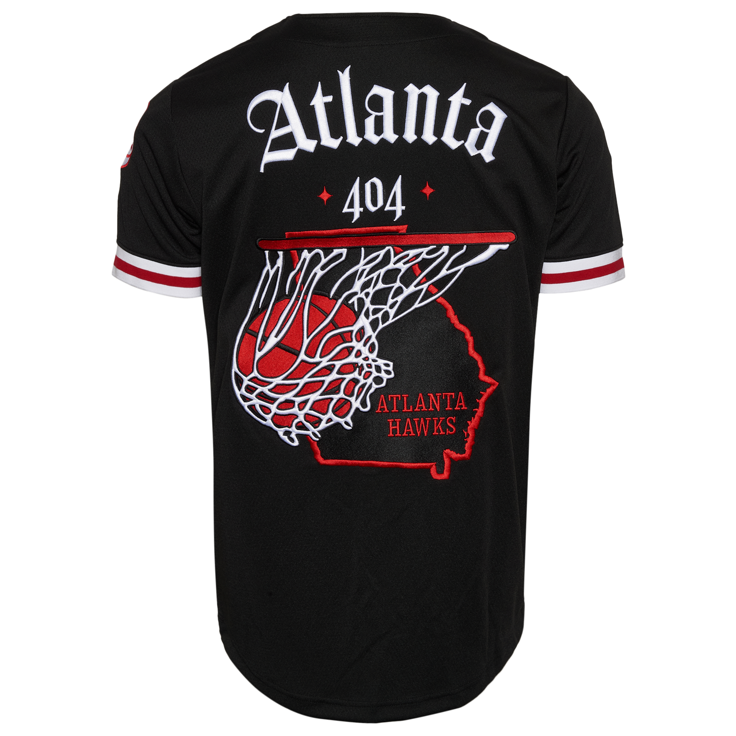 New Era Hawks Custom Jersey - Men's - Black