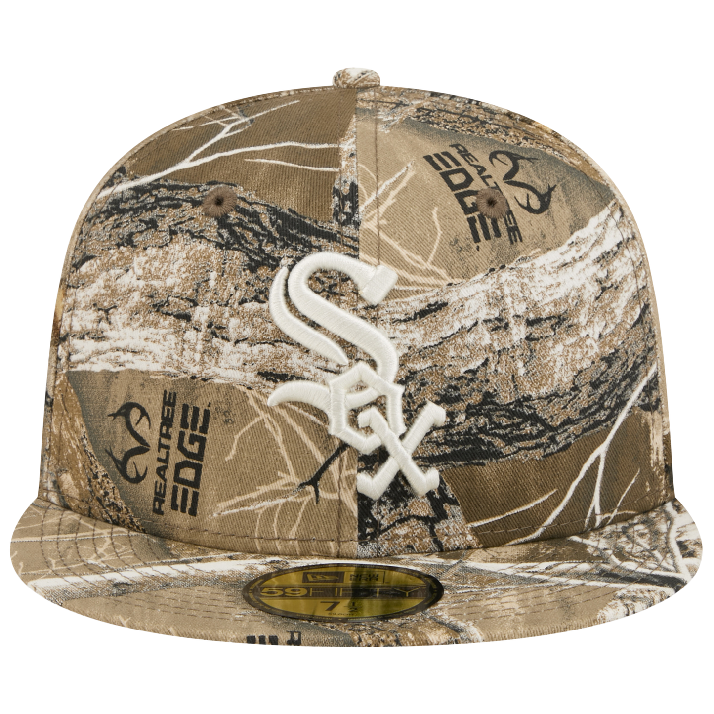 New Era White Sox 59FIFTY Cap - Men's - Real Tree Print/White