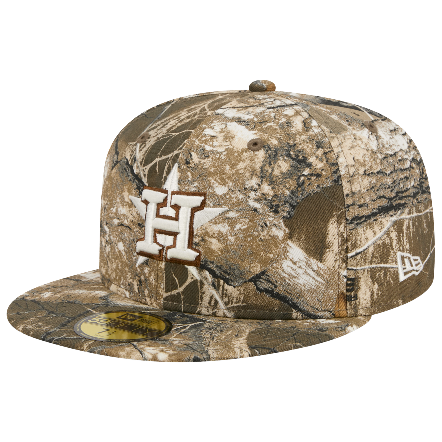 New Era Astros 59FIFTY Cap - Men's - Real Tree Print/White