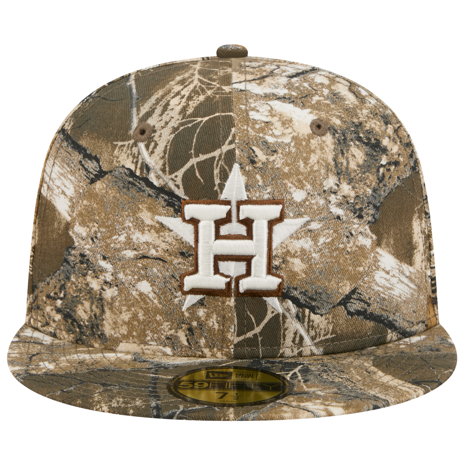 New Era Astros 59FIFTY Cap - Men's - Real Tree Print/White