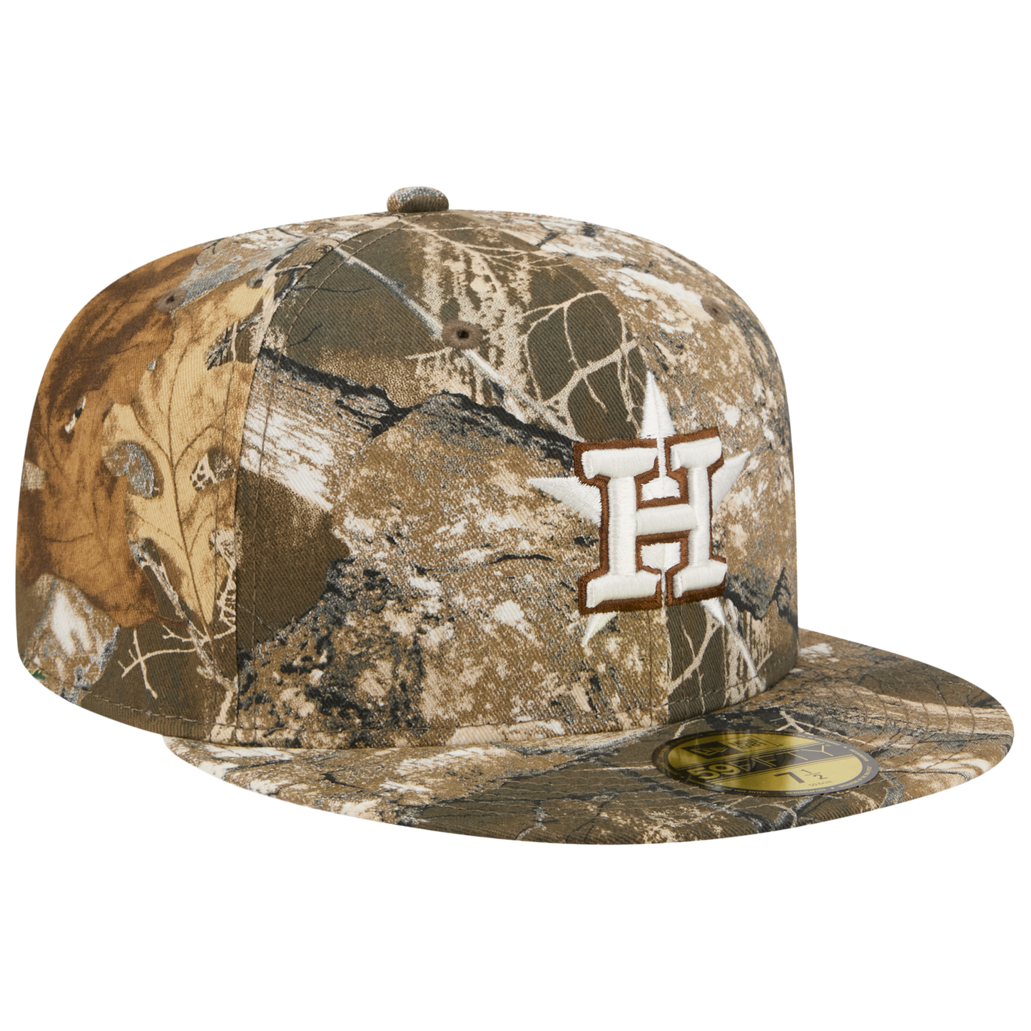 New Era Astros 59FIFTY Cap - Men's - Real Tree Print/White
