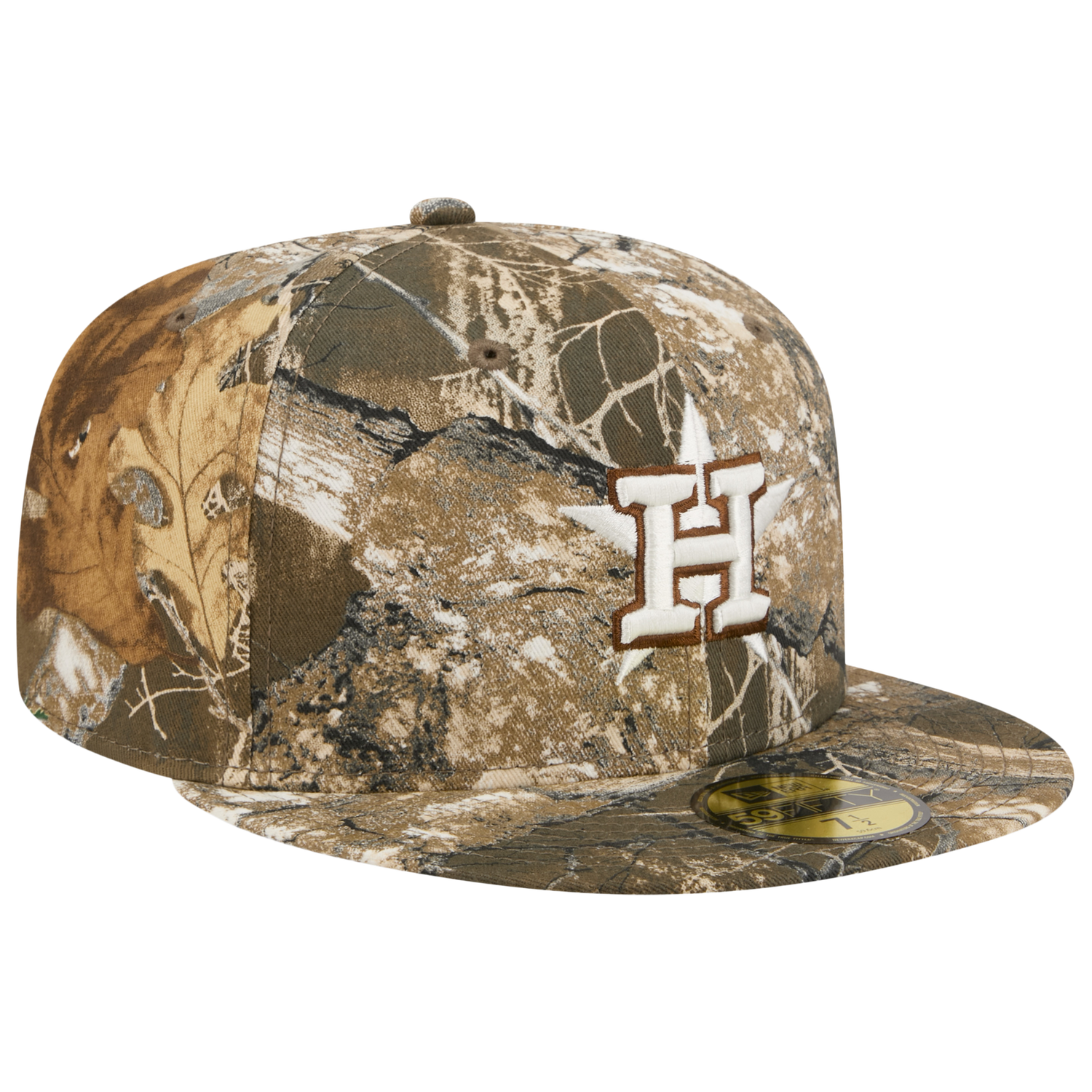 New Era Astros 59FIFTY Cap - Men's - Real Tree Print/White