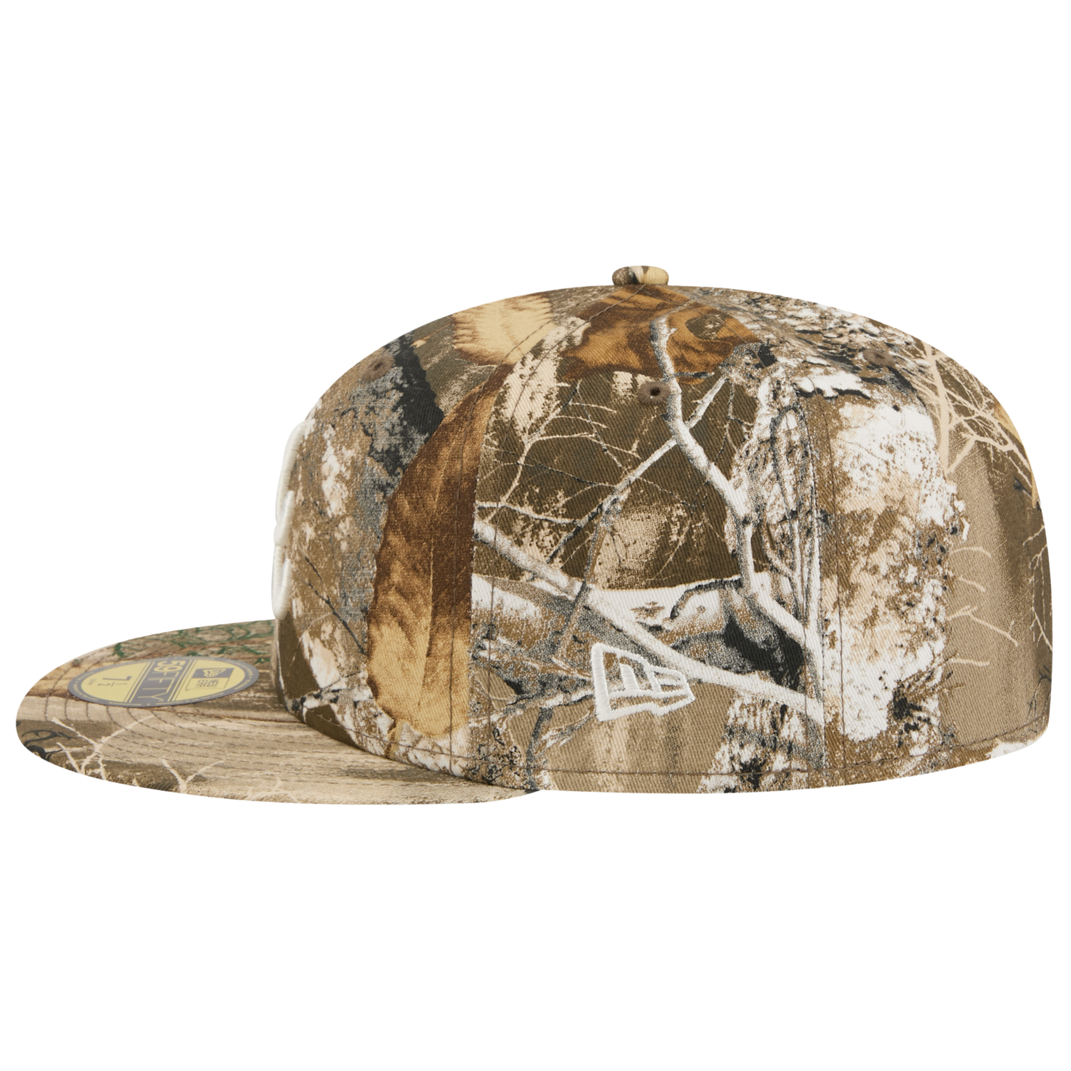 New Era Braves 59FIFTY Cap - Men's - Real Tree Print/White