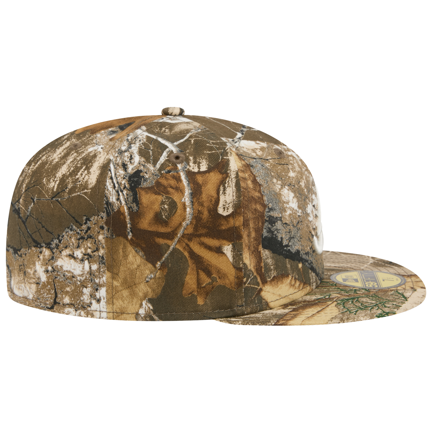 New Era Braves 59FIFTY Cap - Men's - Real Tree Print/White