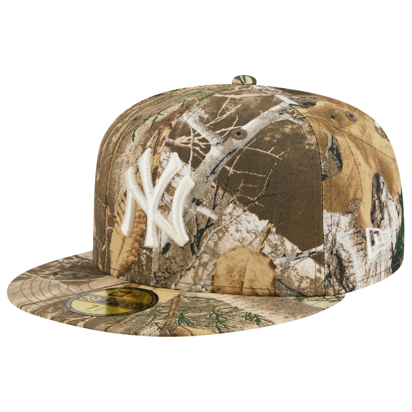 New Era Yankees 59FIFTY Cap - Men's - Real Tree Print/White