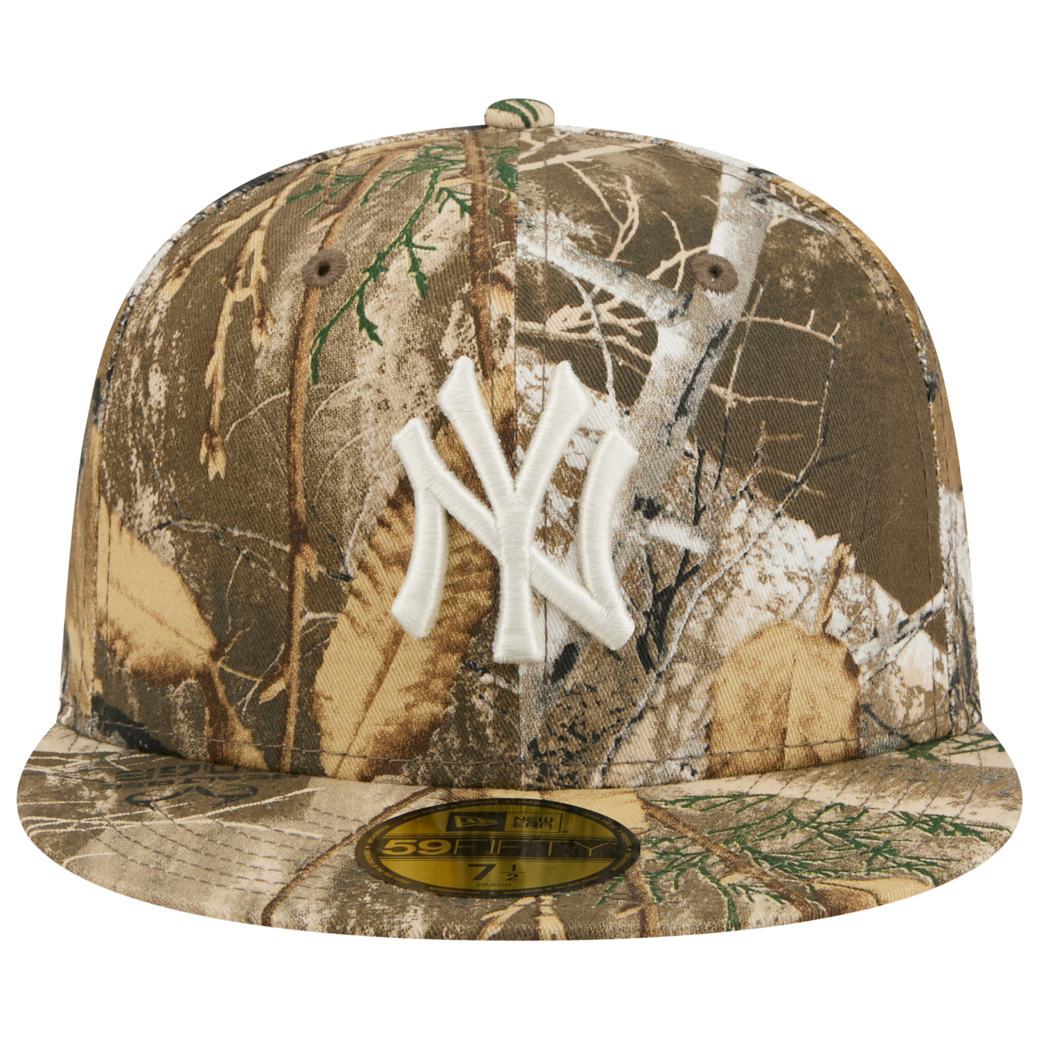 New Era Yankees 59FIFTY Cap - Men's - Real Tree Print/White