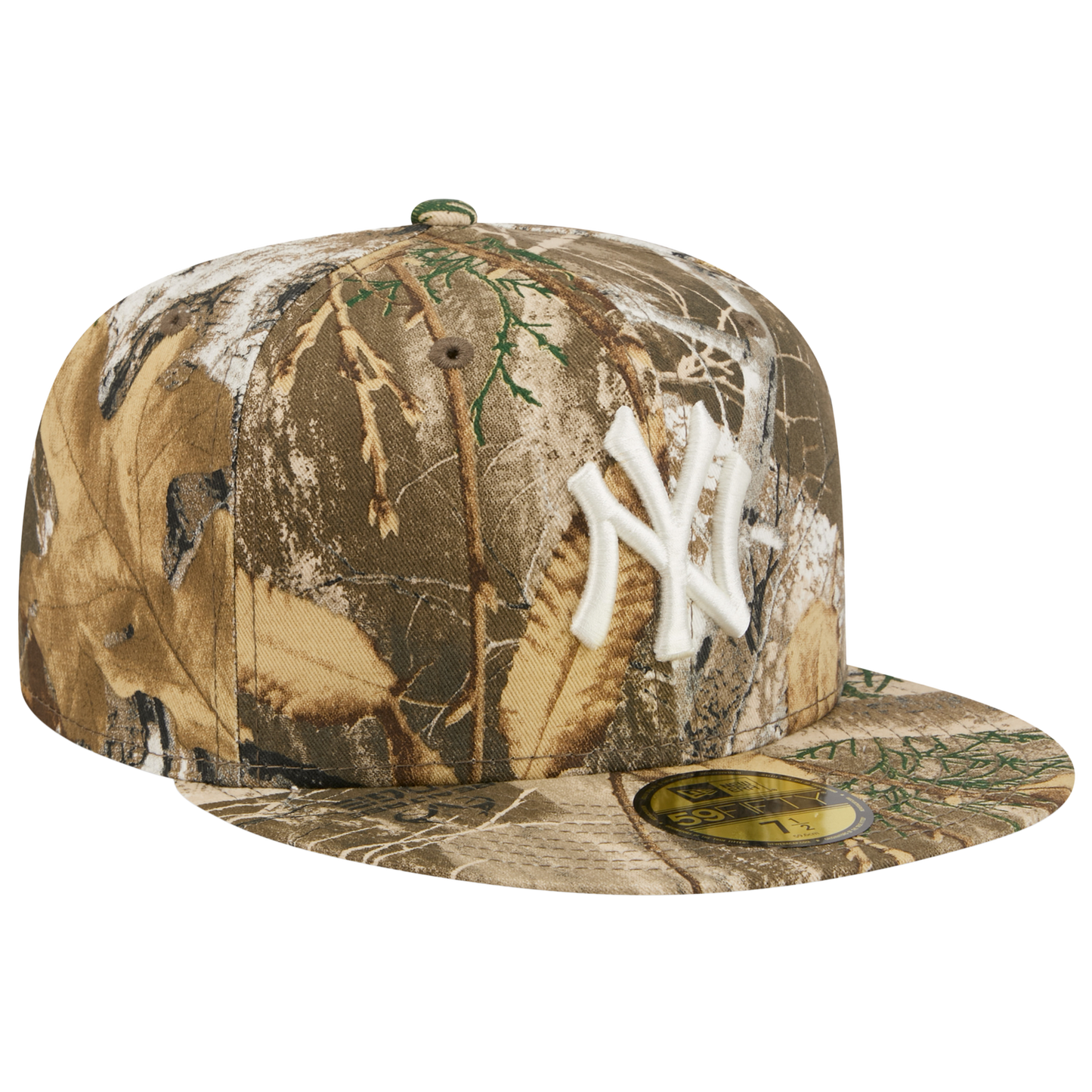 New Era Yankees 59FIFTY Cap - Men's - Real Tree Print/White