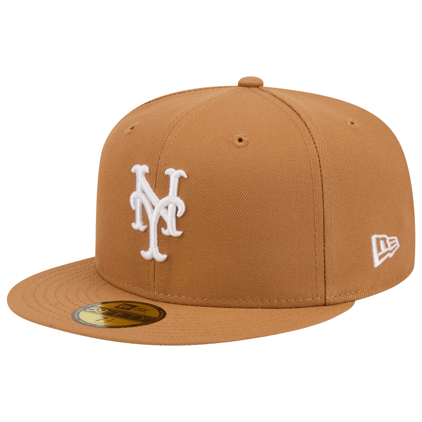 New Era Mets 59FIFTY Cap - Men's - Bronze/White