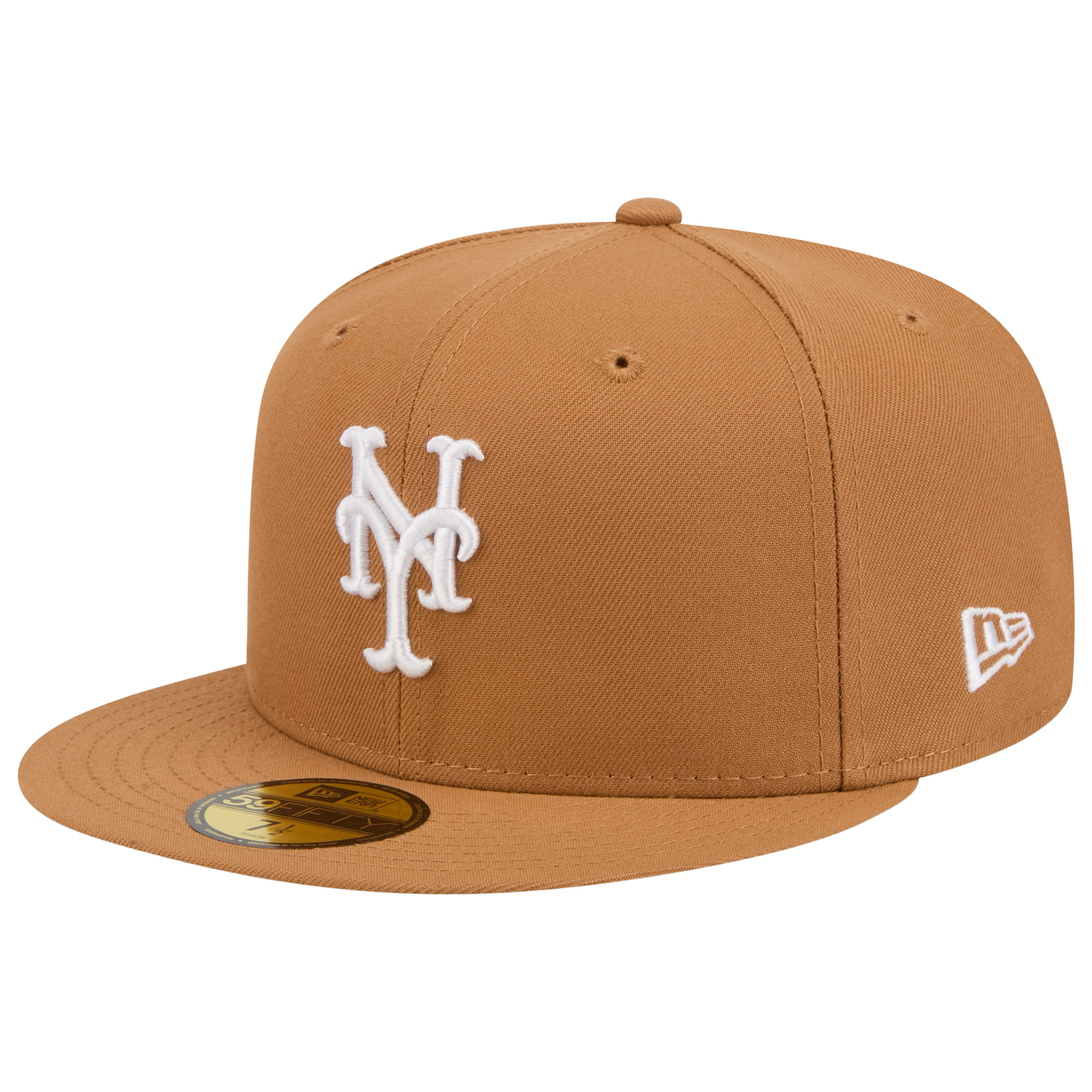 New Era Mets 59FIFTY Cap - Men's - Bronze/White