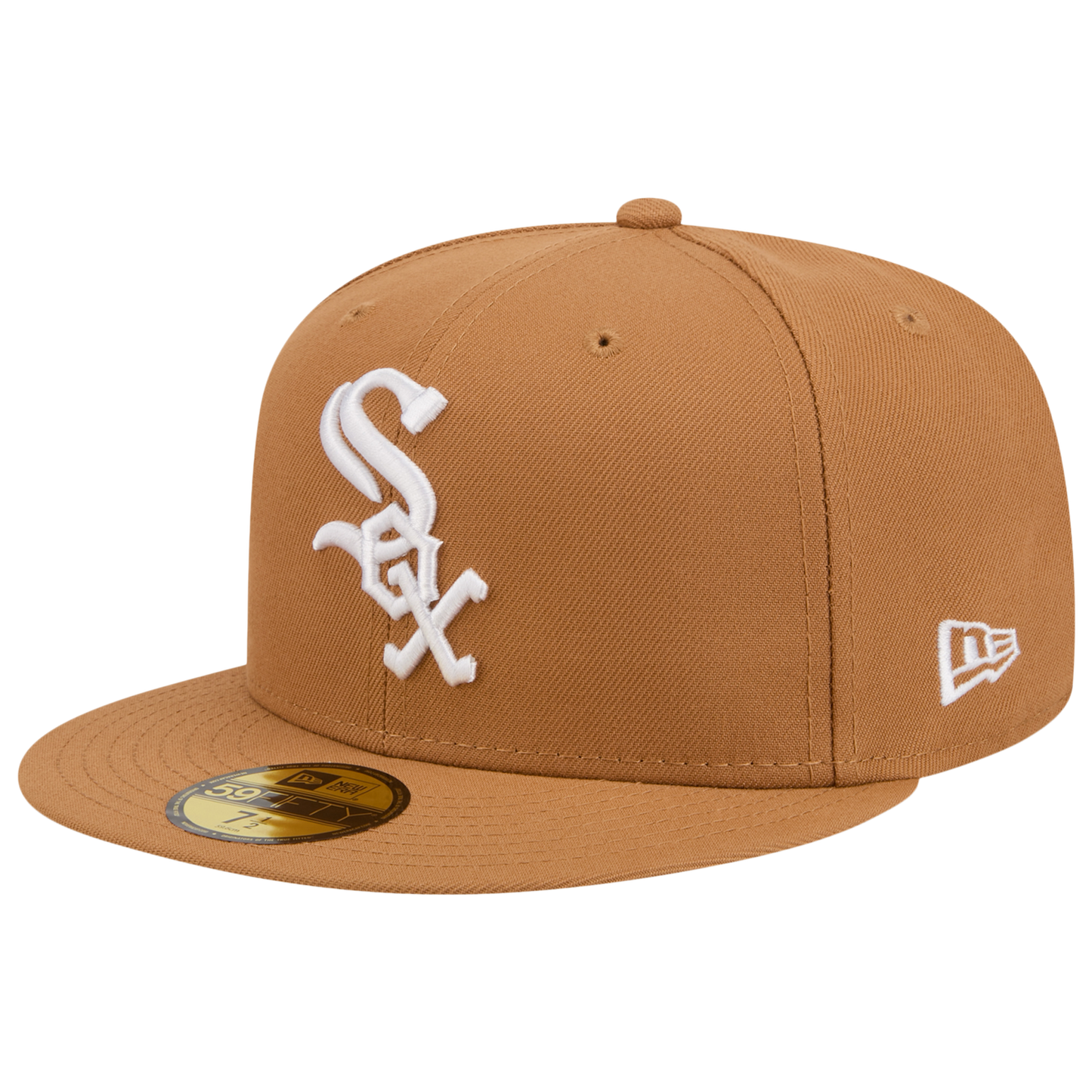 New Era White Sox 59FIFTY Cap - Men's - Bronze/White