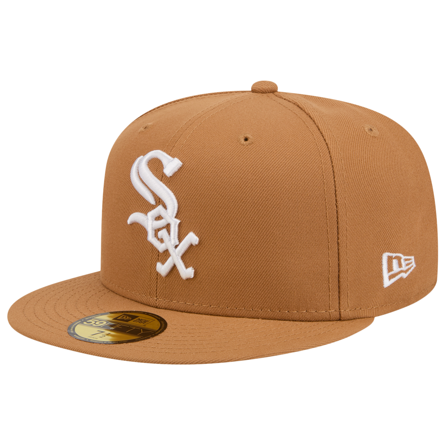New Era White Sox 59FIFTY Cap - Men's - Bronze/White