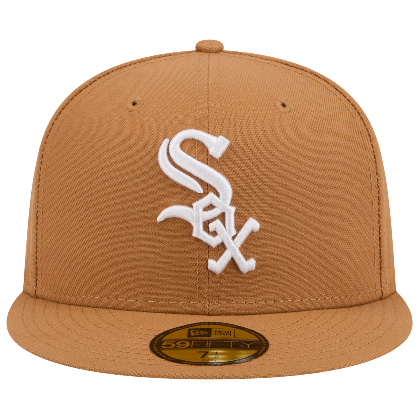 New Era White Sox 59FIFTY Cap - Men's - Bronze/White
