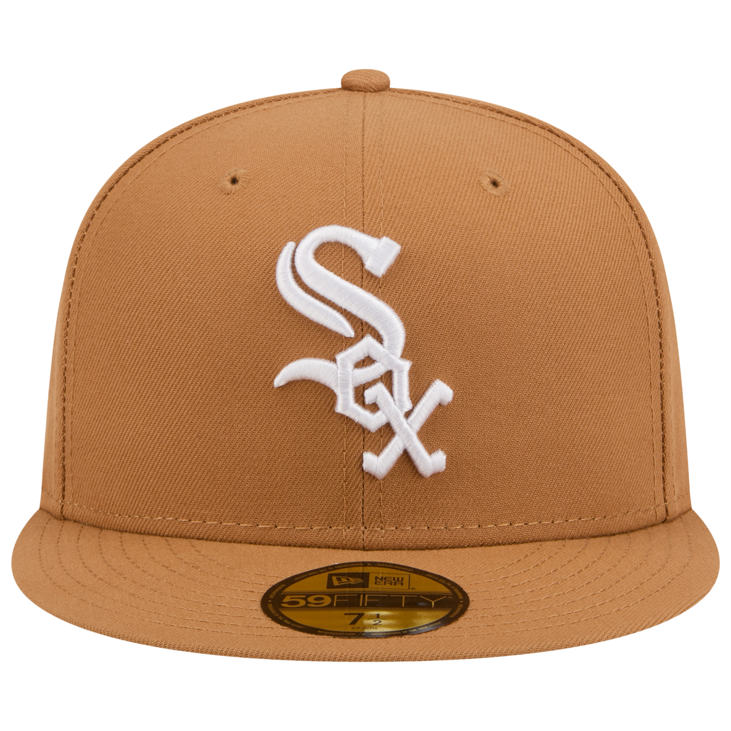 New Era White Sox 59FIFTY Cap - Men's - Bronze/White