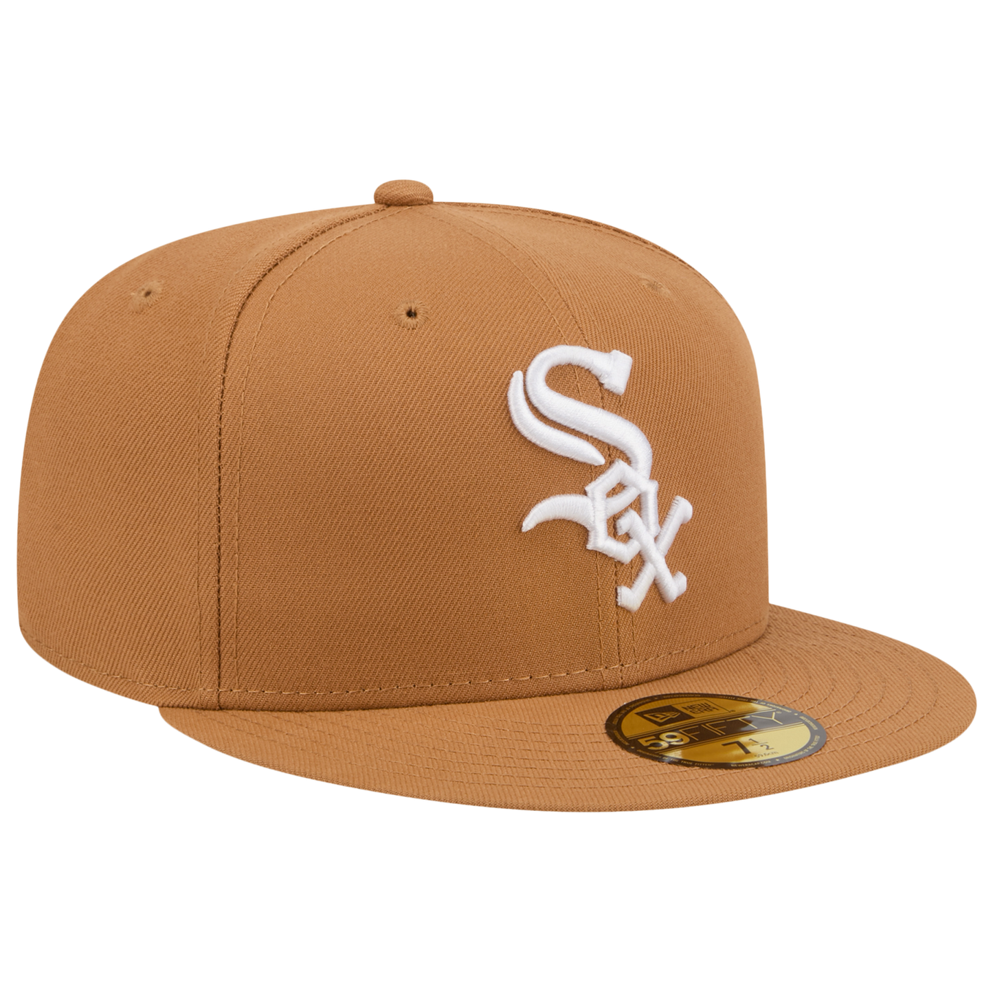 New Era White Sox 59FIFTY Cap - Men's - Bronze/White