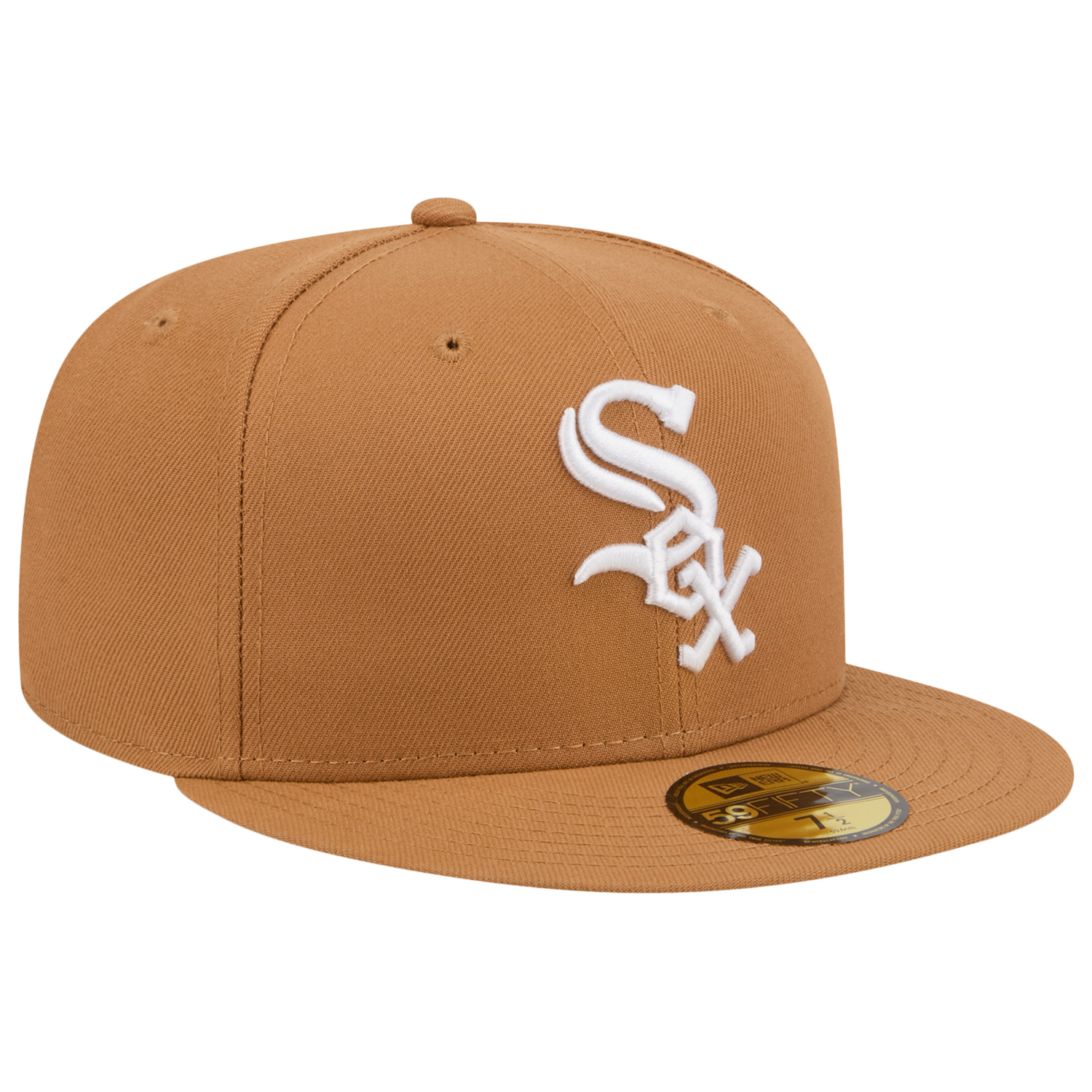 New Era White Sox 59FIFTY Cap - Men's - Bronze/White