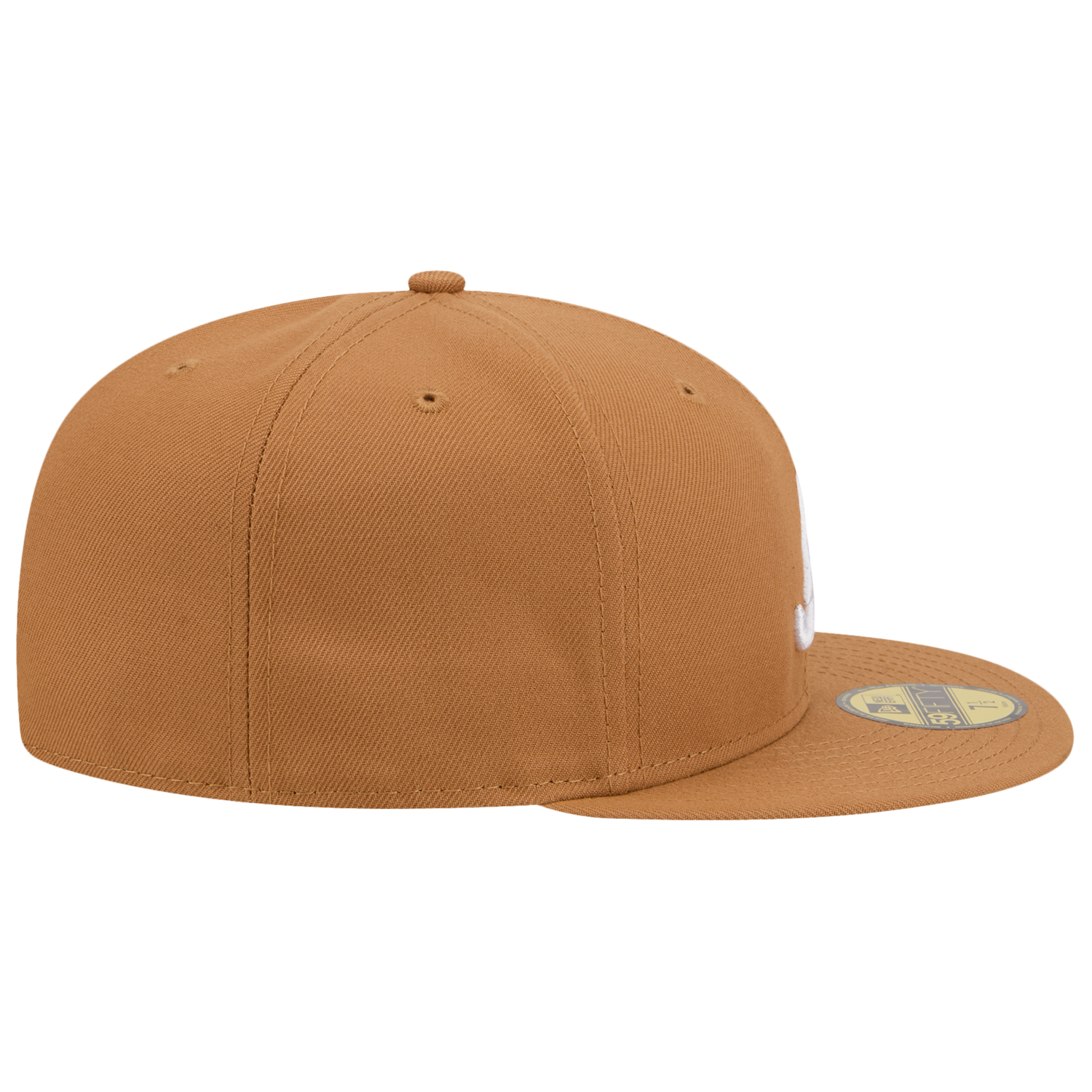 New Era Braves 59FIFTY Cap - Men's - White/Bronze