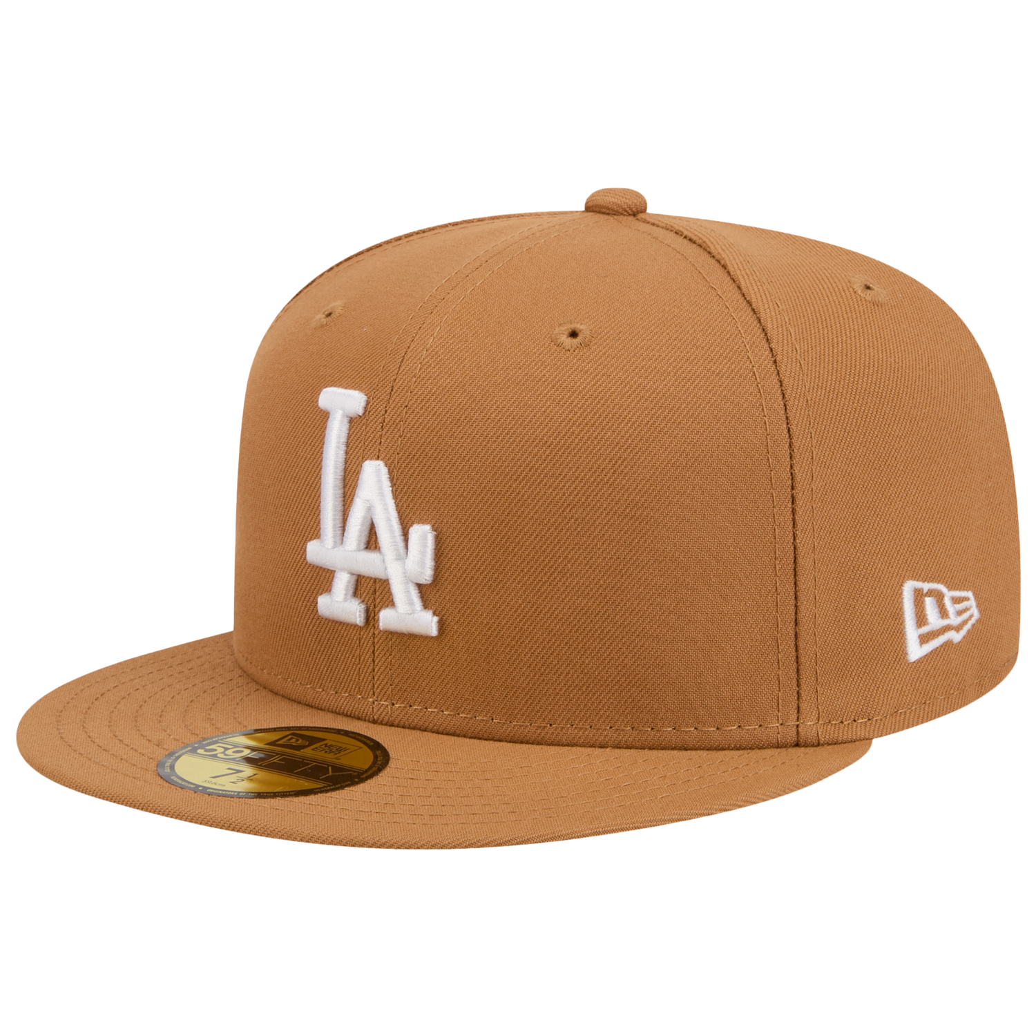 New Era Dodgers 59FIFTY Cap - Men's - Bronze/White