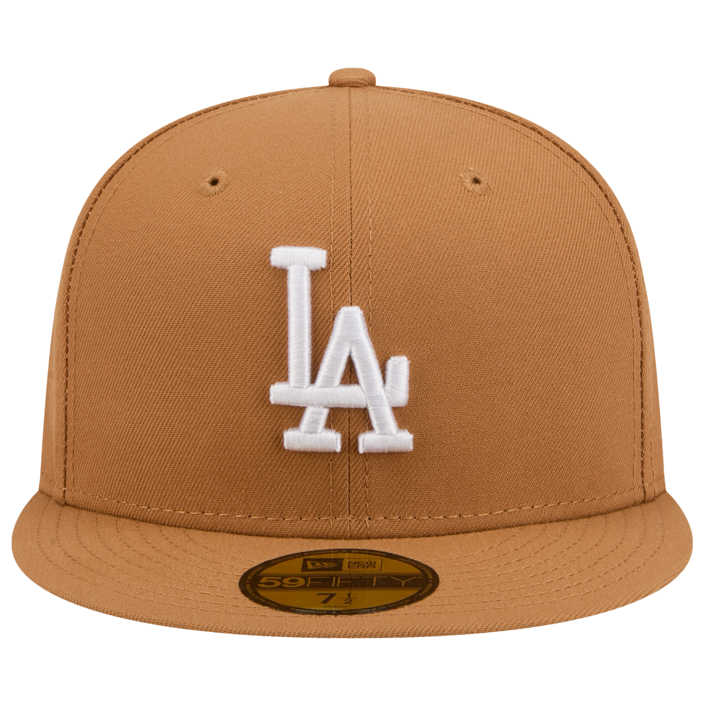 New Era Dodgers 59FIFTY Cap - Men's - Bronze/White