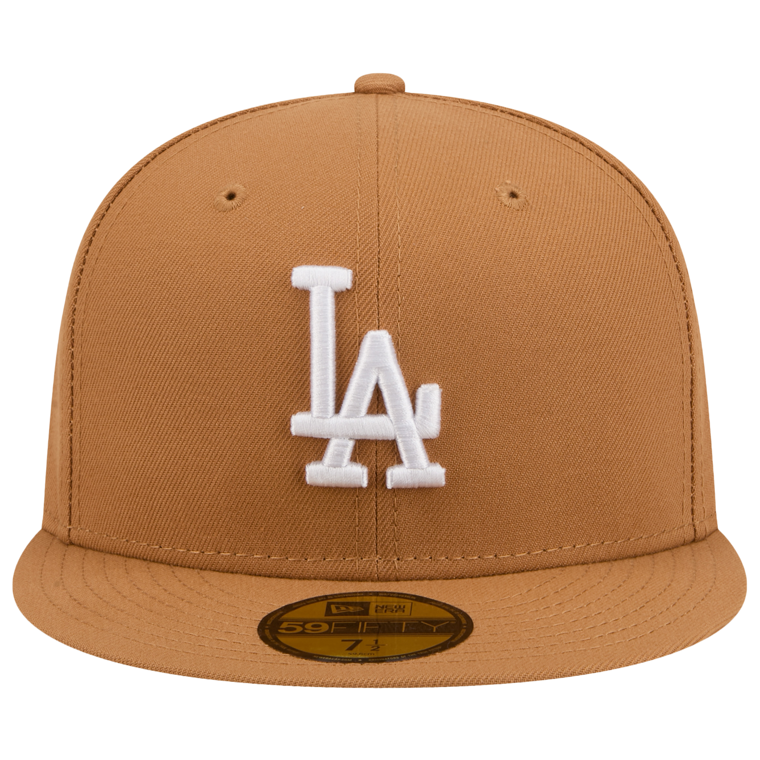 New Era Dodgers 59FIFTY Cap - Men's - Bronze/White