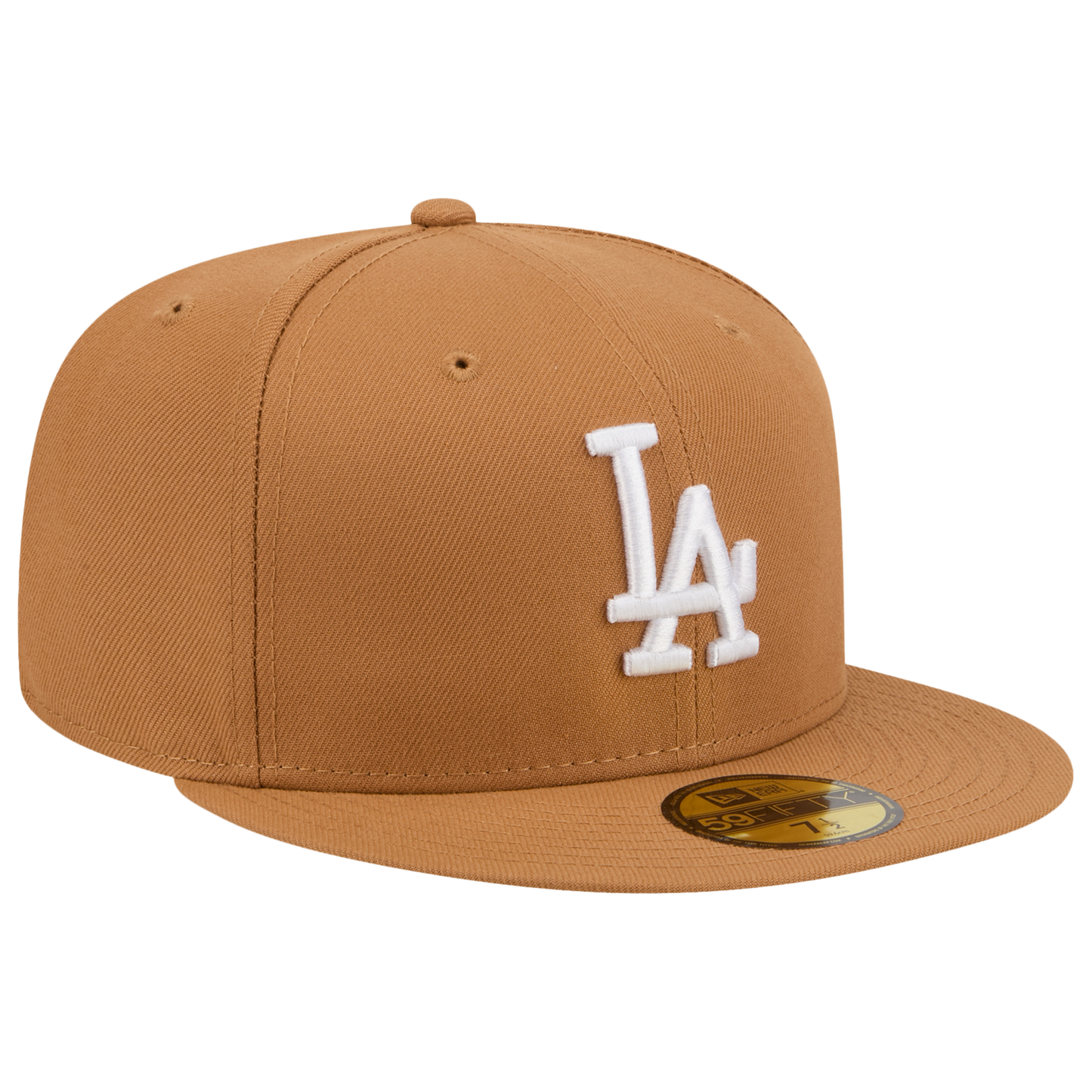 New Era Dodgers 59FIFTY Cap - Men's - Bronze/White
