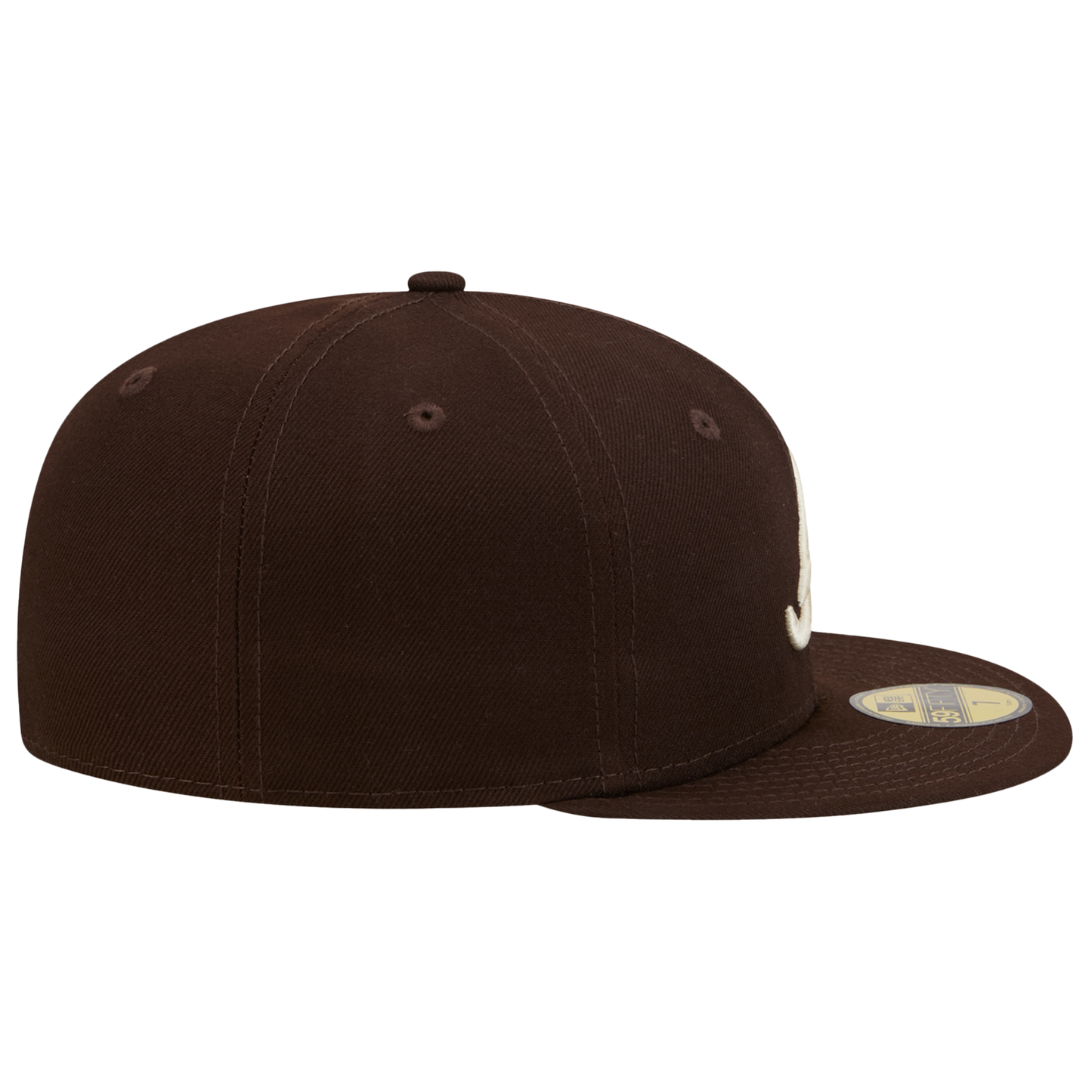 New Era Braves 59FIFTY Cap - Men's - White/Brown
