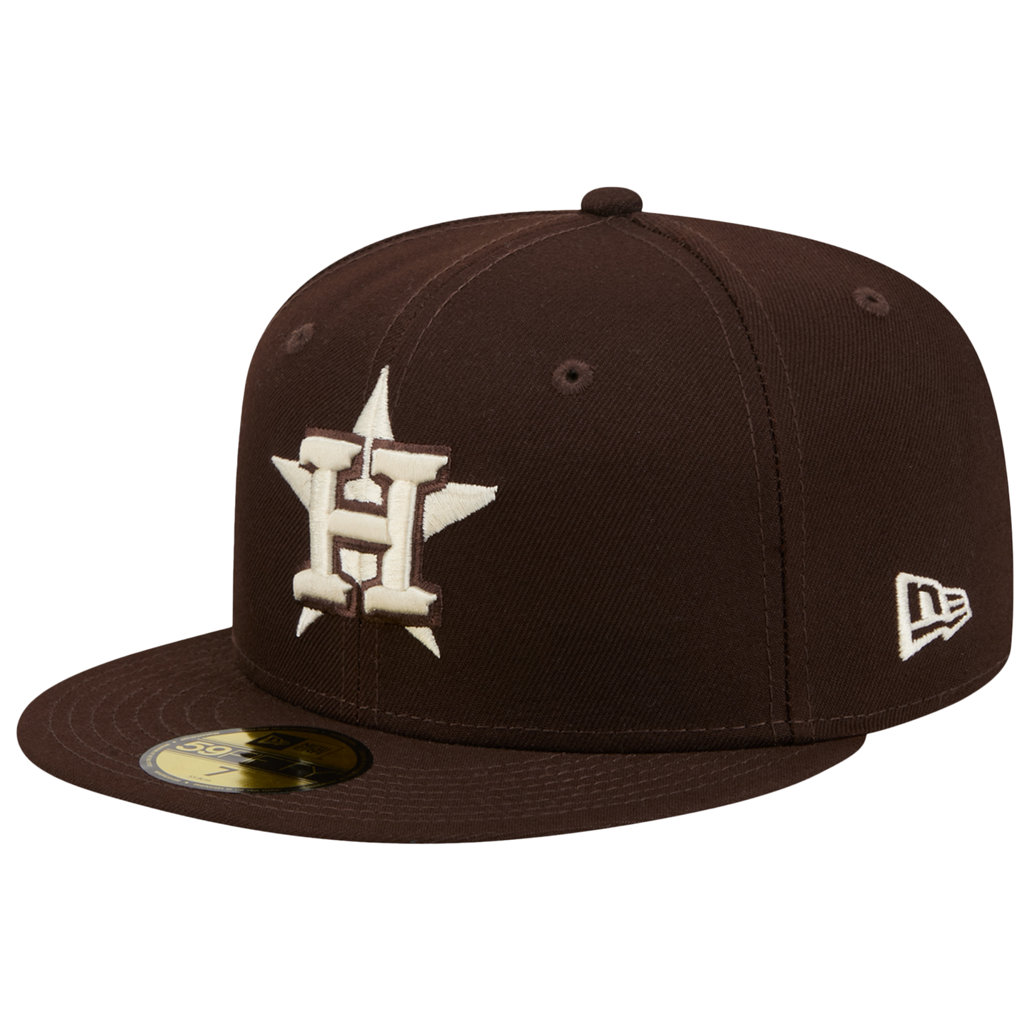 New Era Astros 59FIFTY Cap - Men's - Brown/White