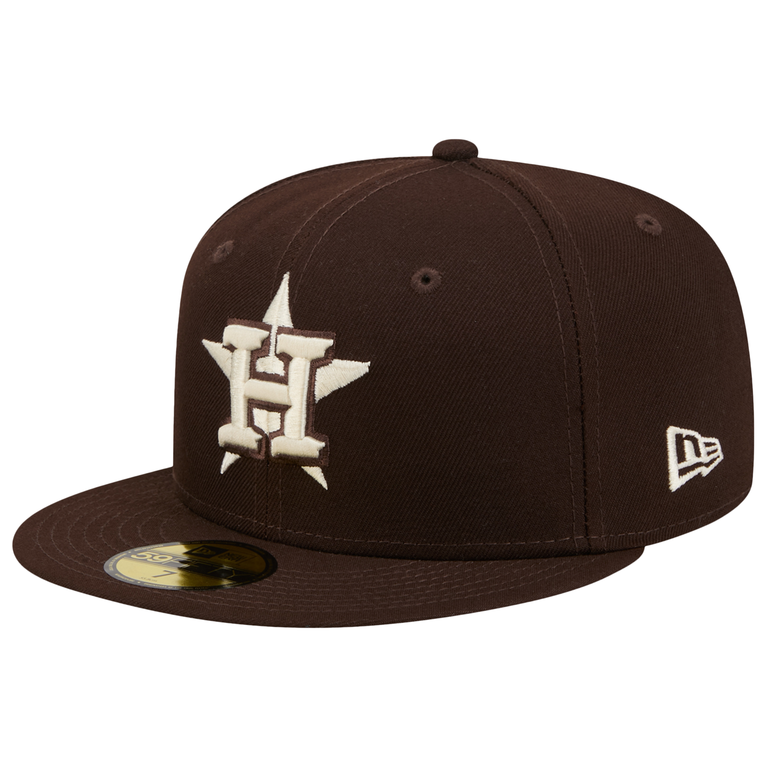 New Era Astros 59FIFTY Cap - Men's - Brown/White