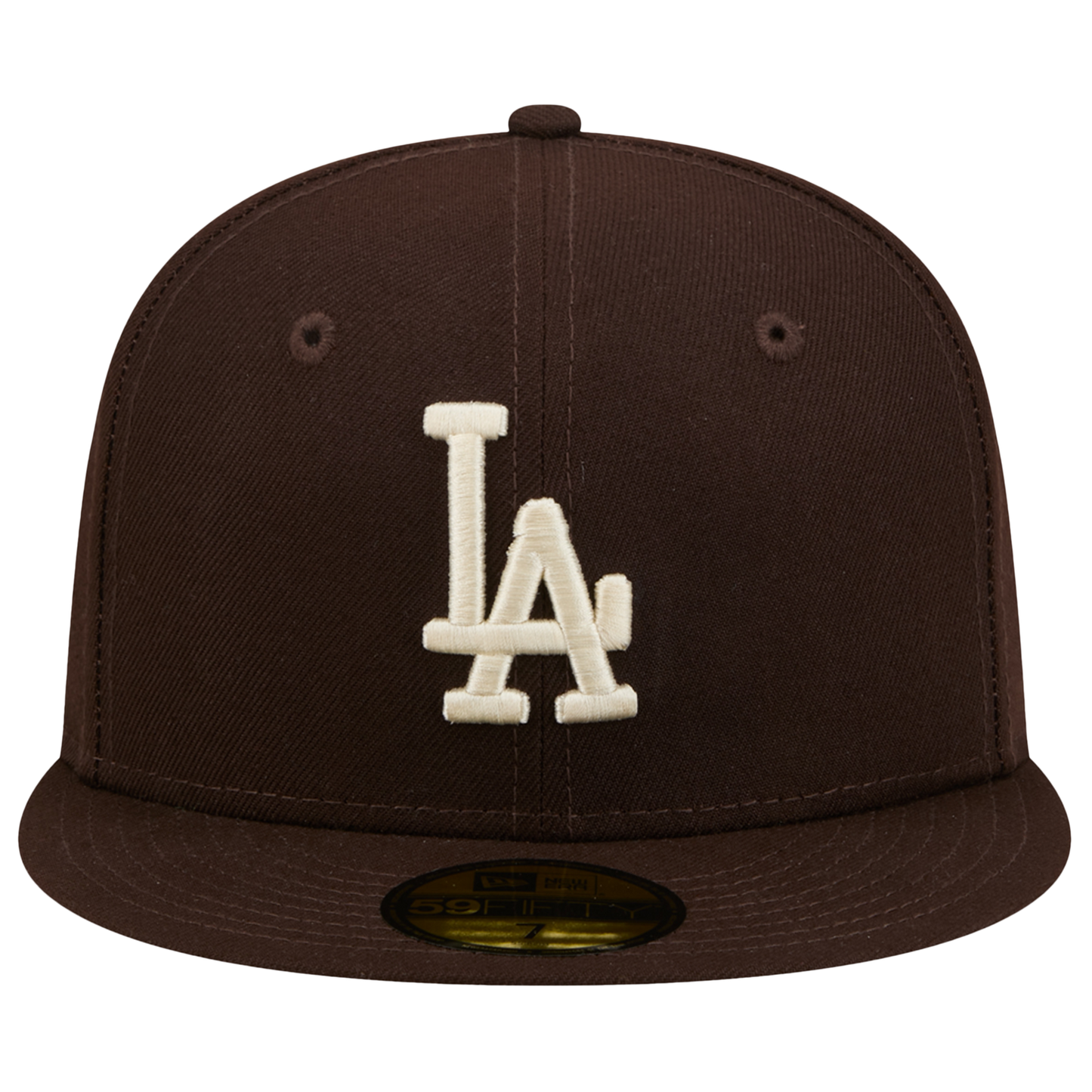 New Era Dodgers 59FIFTY Cap - Men's - Brown/White