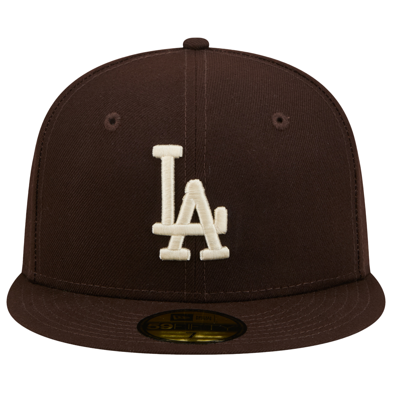 New Era Dodgers 59FIFTY Cap - Men's - Brown/White