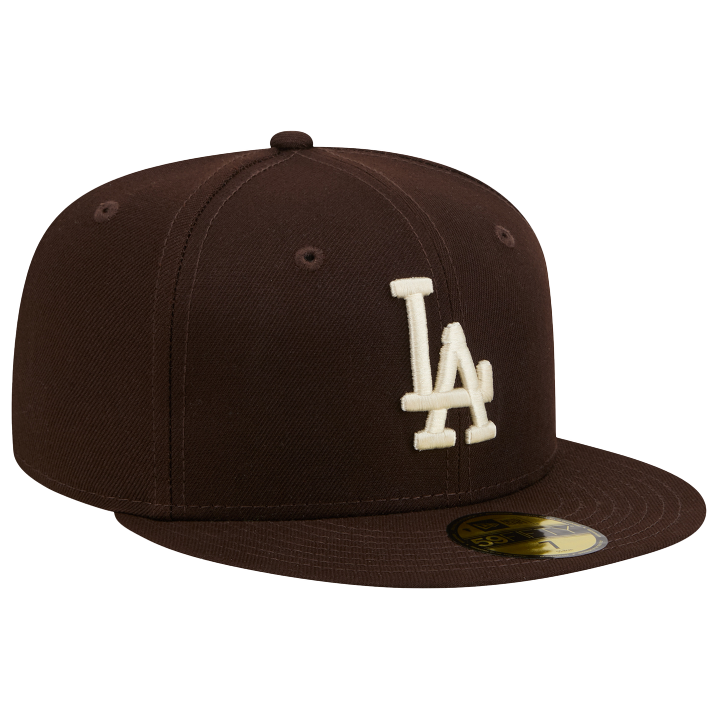 New Era Dodgers 59FIFTY Cap - Men's - Brown/White