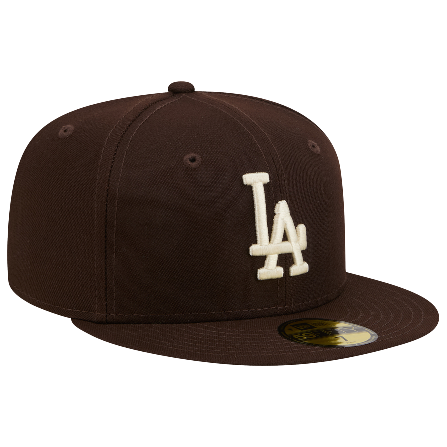 New Era Dodgers 59FIFTY Cap - Men's - Brown/White