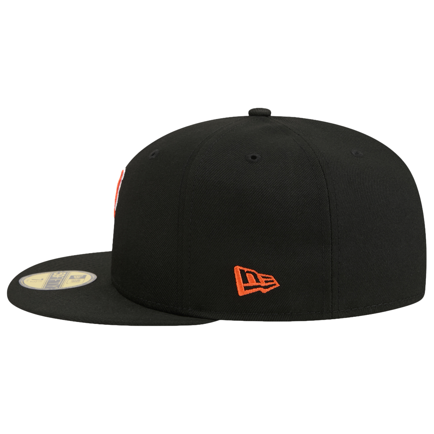 New Era Mets 59FIFTY Cap - Men's - Black/Orange