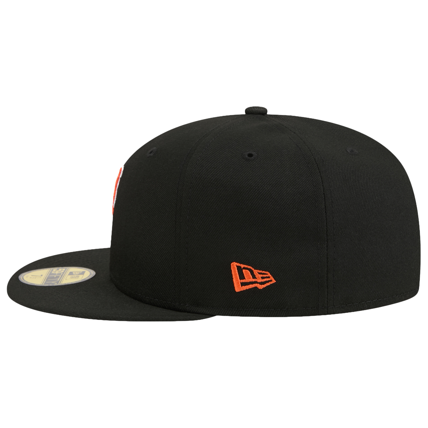 New Era Mets 59FIFTY Cap - Men's - Black/Orange