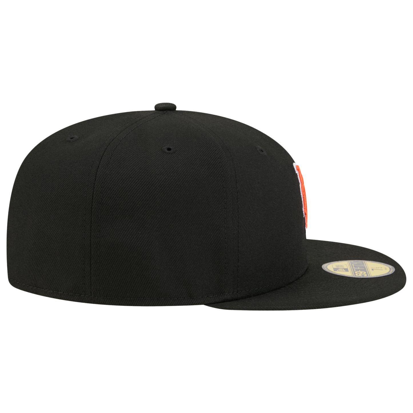 New Era Mets 59FIFTY Cap - Men's - Black/Orange
