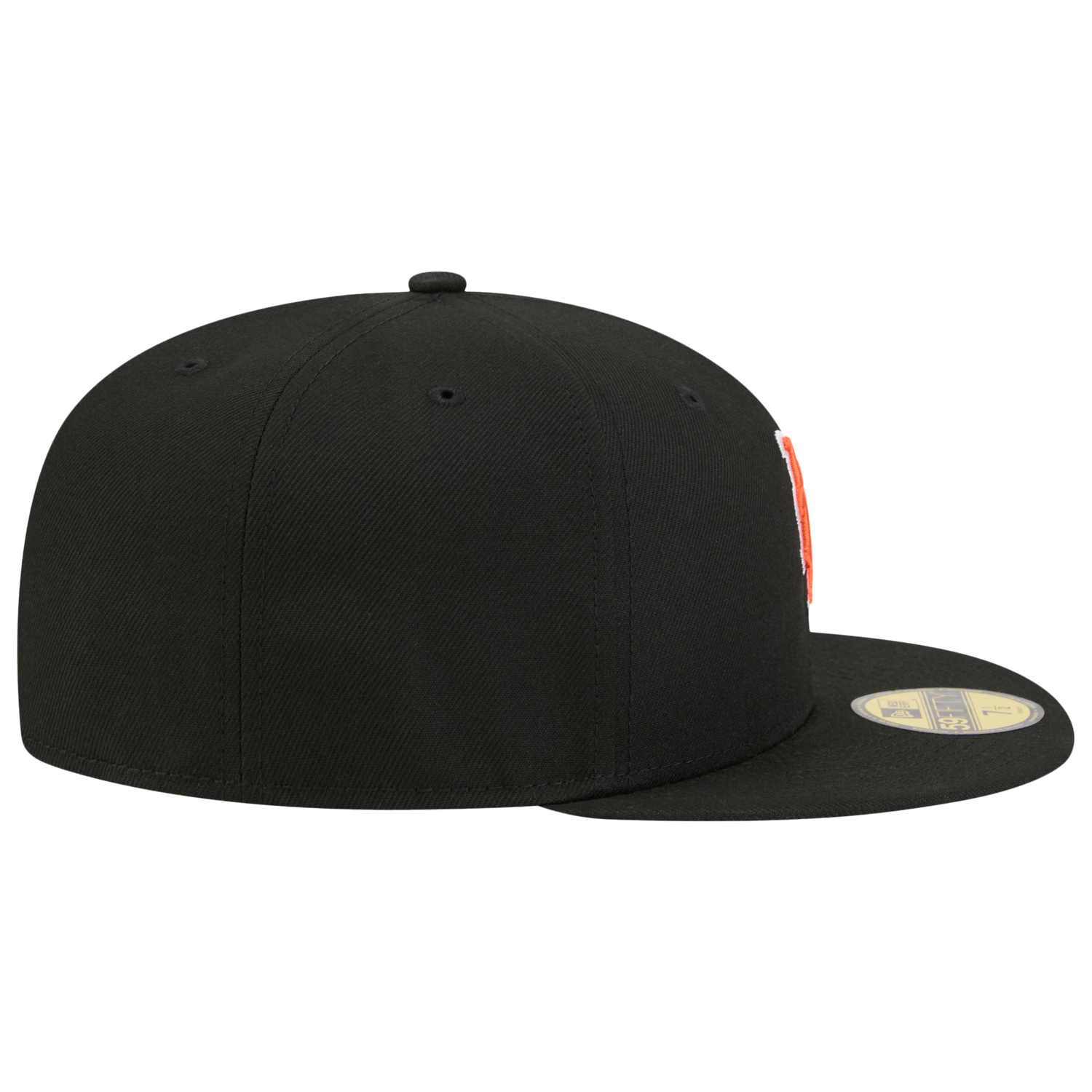 New Era Mets 59FIFTY Cap - Men's - Black/Orange