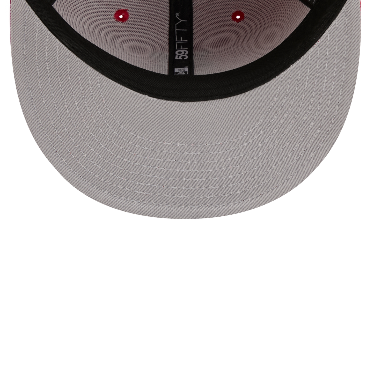 New Era Mets 59FIFTY Cap - Men's - Scarlet/Black