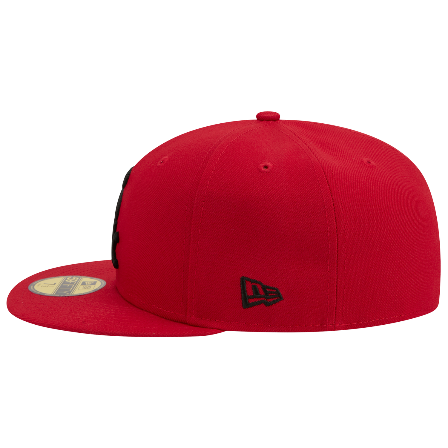 New Era White Sox 59FIFTY Cap - Men's - Black/Scarlet