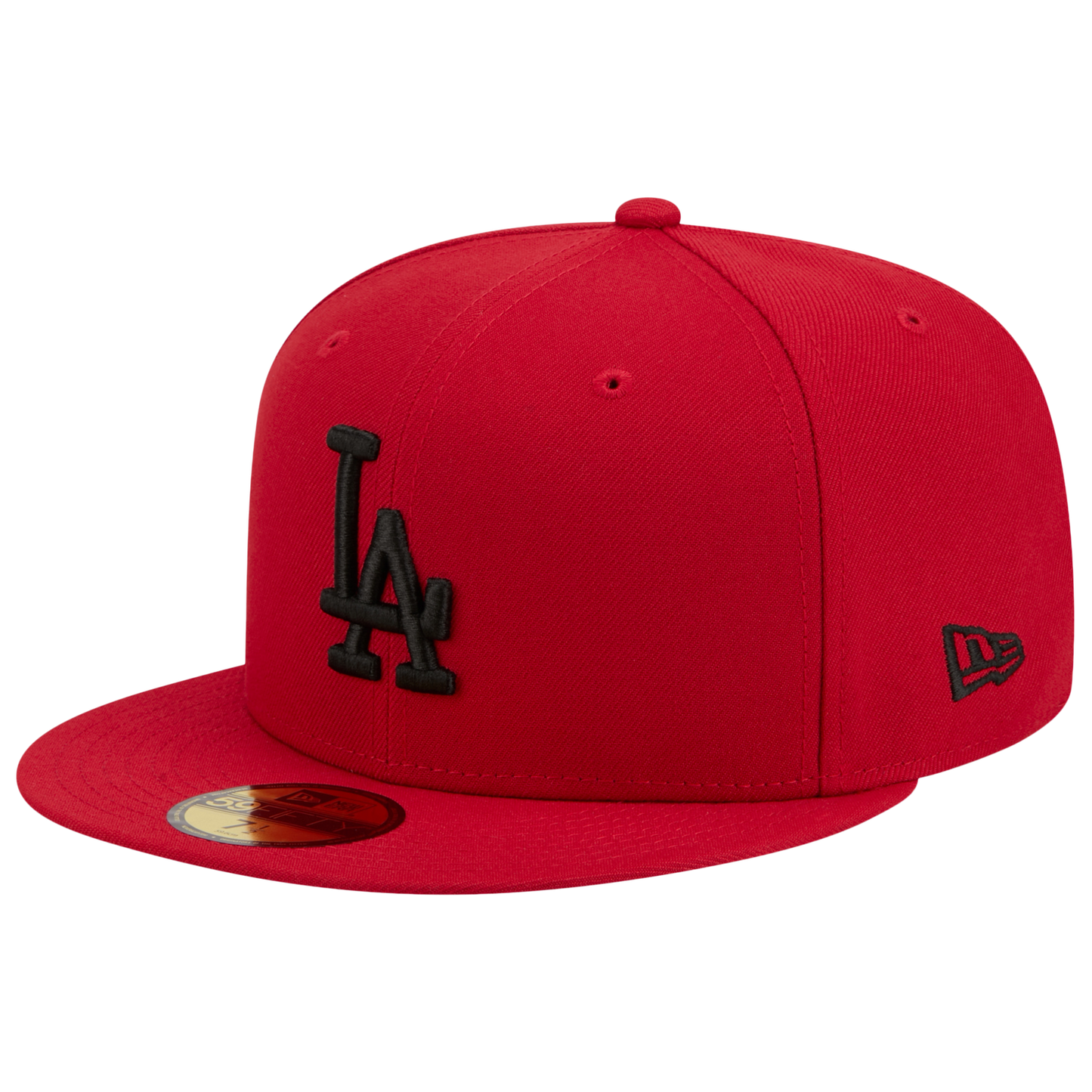 New Era Dodgers 59FIFTY Cap - Men's - Scarlet/Black