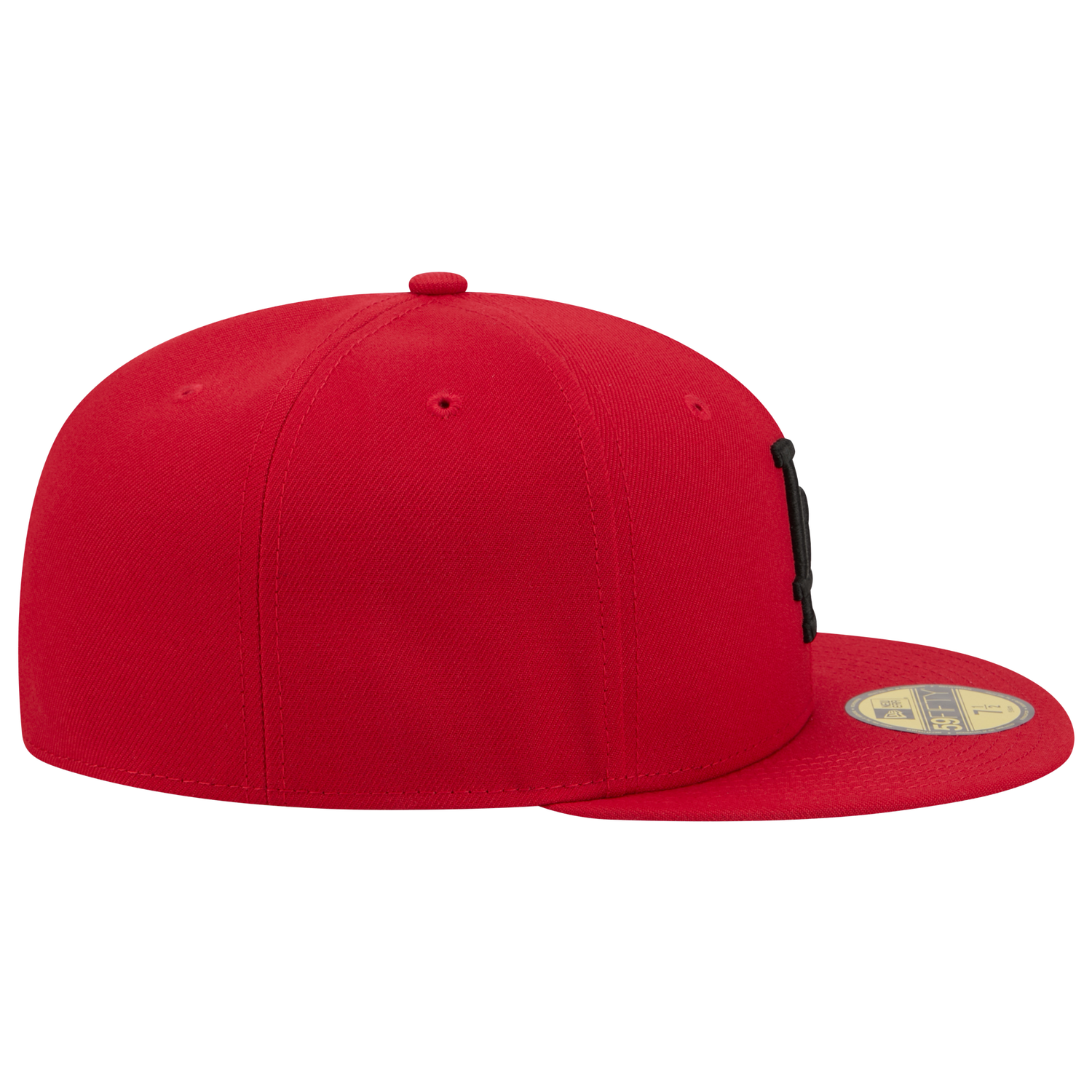 New Era Dodgers 59FIFTY Cap - Men's - Scarlet/Black